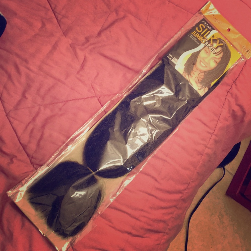 Hair extensions synthetic fiber